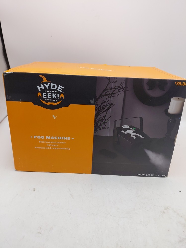 Hyde And EEK Fog Machine Indoor Use Only