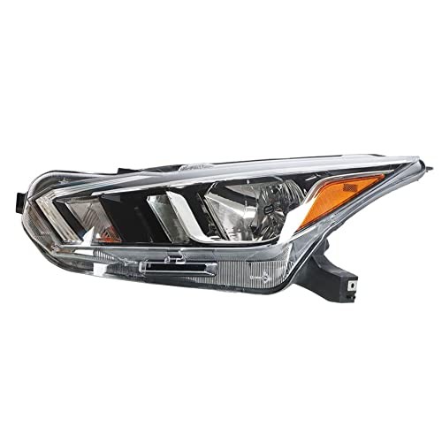 Headlight Assembly Left Side Replacement for Versa 2020 2021 Halogen Headlamp