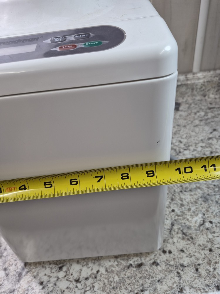 Breadman Automatic Bread Maker Machine White with Multiple Settings & Viewing