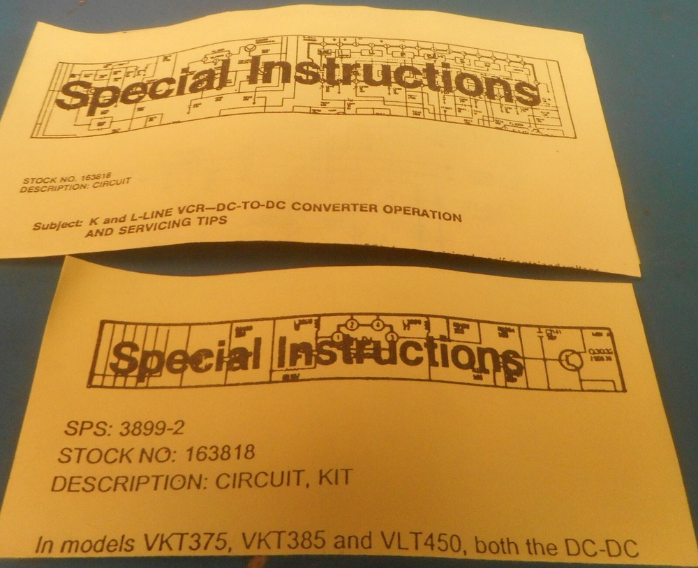 RCA 163818 DC-DC CONVRTER KIT