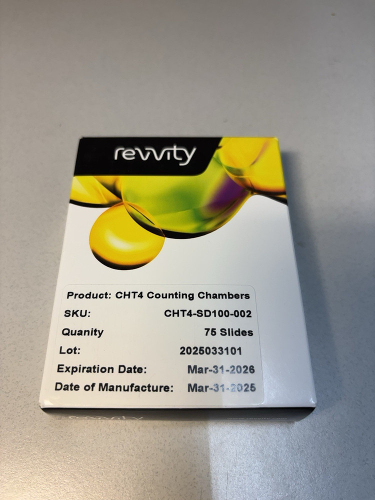 Revvity Nexcelom SD100 CHT4 Cell Counting Chambers
