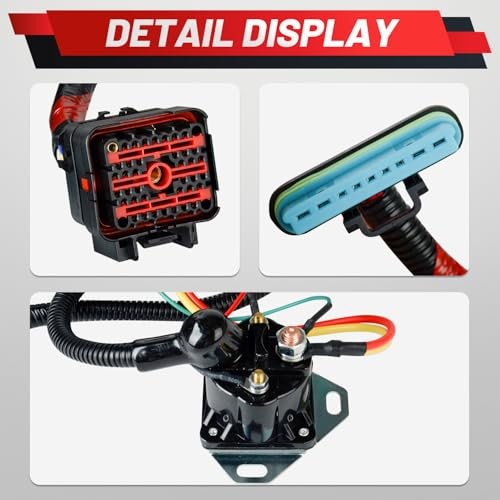 Upgraded Engine Wiring Harness Standalone Wire Harness Compatible with Ford