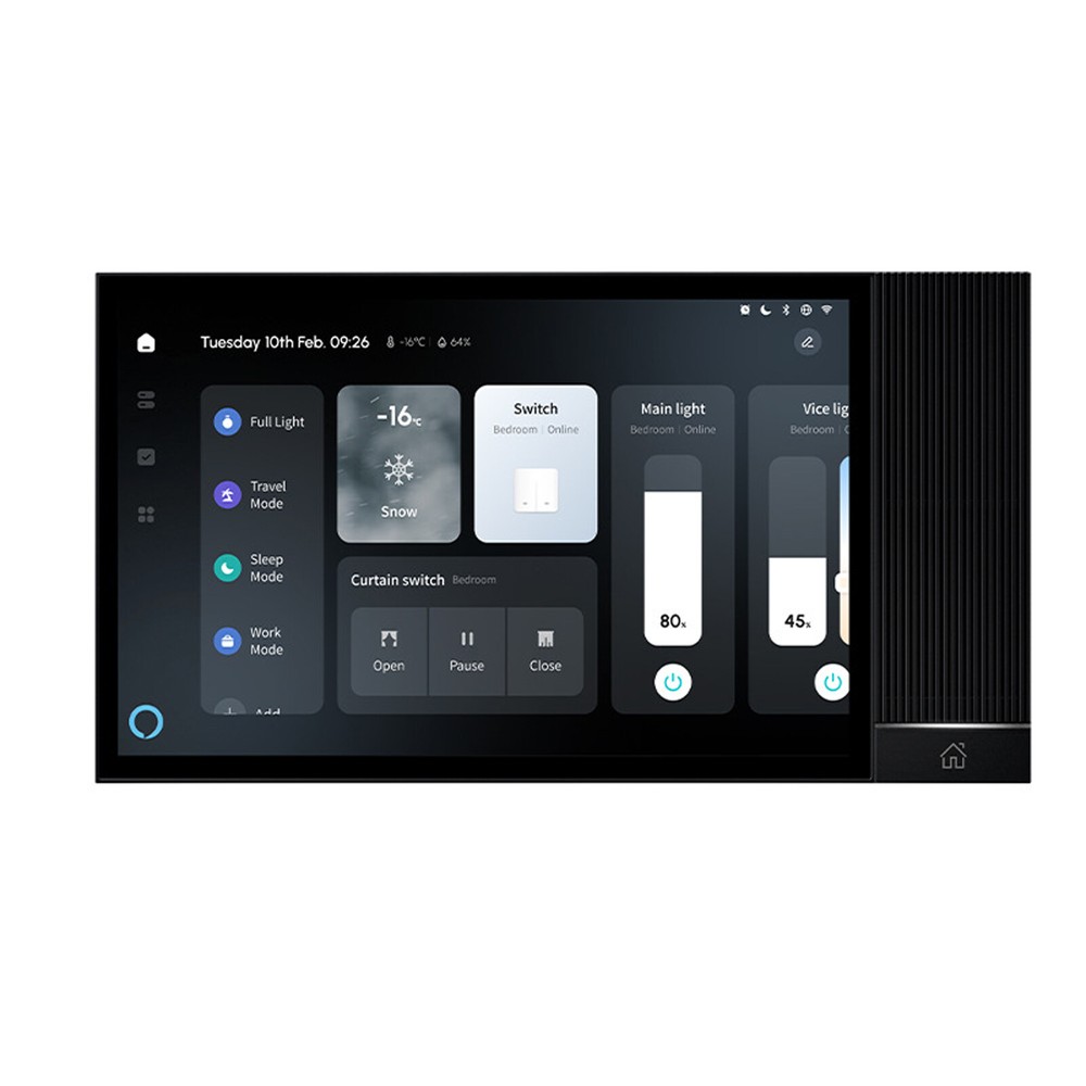 Tuya Wifi Control Panel Smart Home System ZigBee Gateway Bluetooth Music PlayeO4