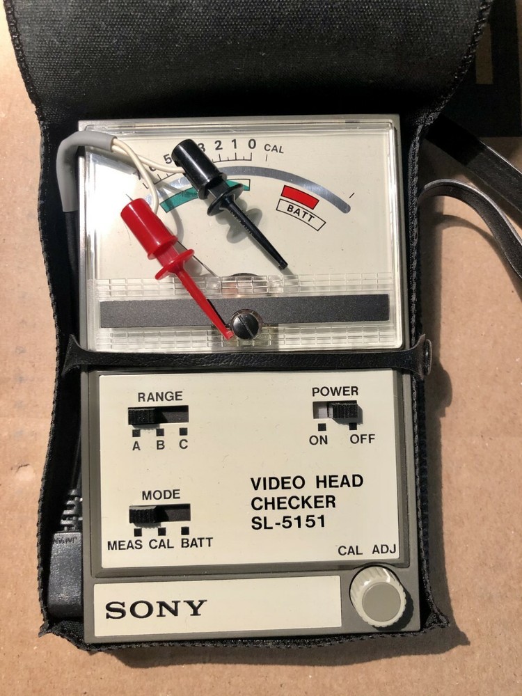 SONY VIDEO HEAD CHECKER SL-5151