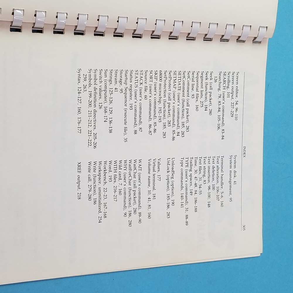 The Amiga DOS Manual 1987 2nd Edition