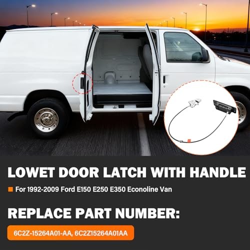 Right Side Door Handle for Ford E150 E250 E350 Econoline Van Super Duty 1992