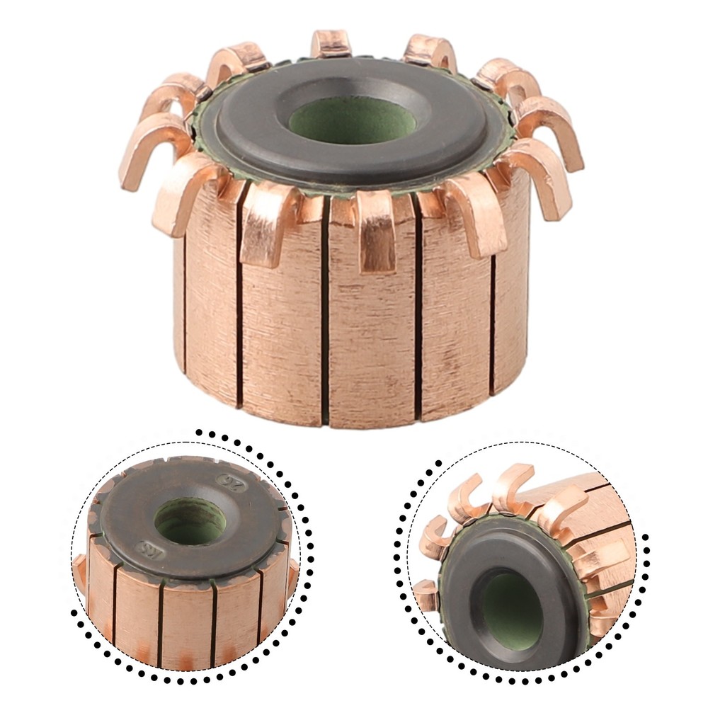 12 Teeth Commutator 12P Copper Bars Easy Installation High-Speed Compatibility