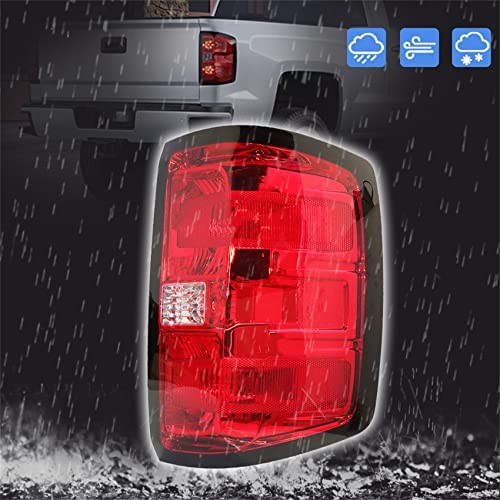 Passenger Side Tail Light Replacement for Chevy Silverado 1500 2500HD 3500HD