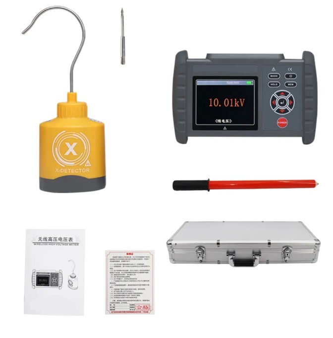 Wireless High Voltage Voltmeter With Sound and Light Indication Function