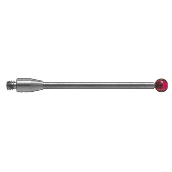 A-5003-0060 CMM Touch Probe M3 Thread Probe Stylus 4mm Ruby Ball Tips 40mm Long