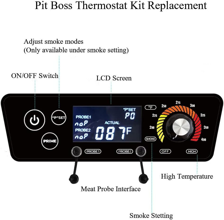 Upgrade Control Board for Pit Boss Black pit boss control panel replacement