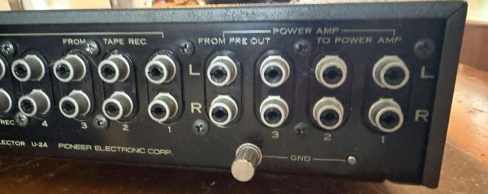 PIONEER U-24 Passive Type Multi Function Audio Program Selector Good