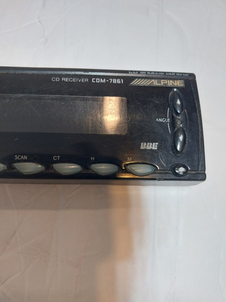 Alpine CDM-7861 Faceplate-Only for motorized front panel