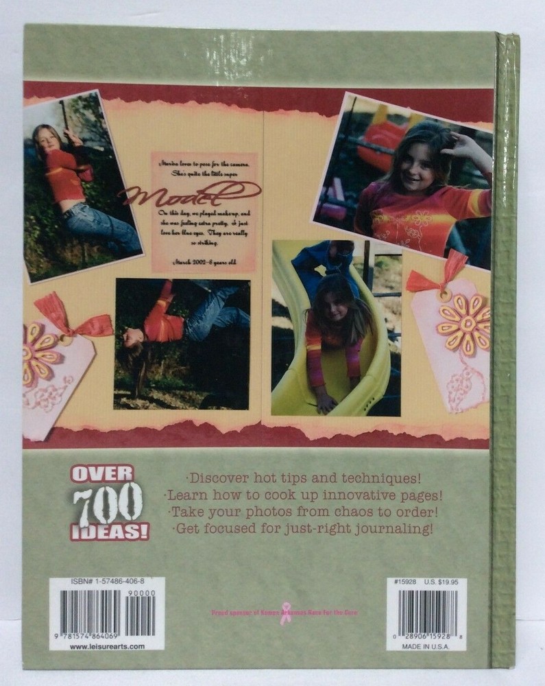 Memory Makers & Creating Keepsake Hardback Scrapbooking Books Lot Of 3