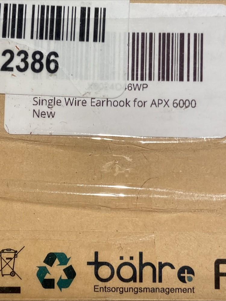 Commountain - Single Wire Headset Ear-Hook For APX6000