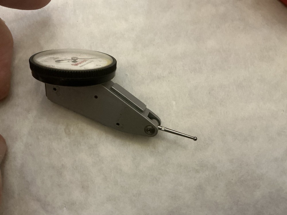 Starrett 708A Dial Test Indicator with Dovetail Mount .010" Range