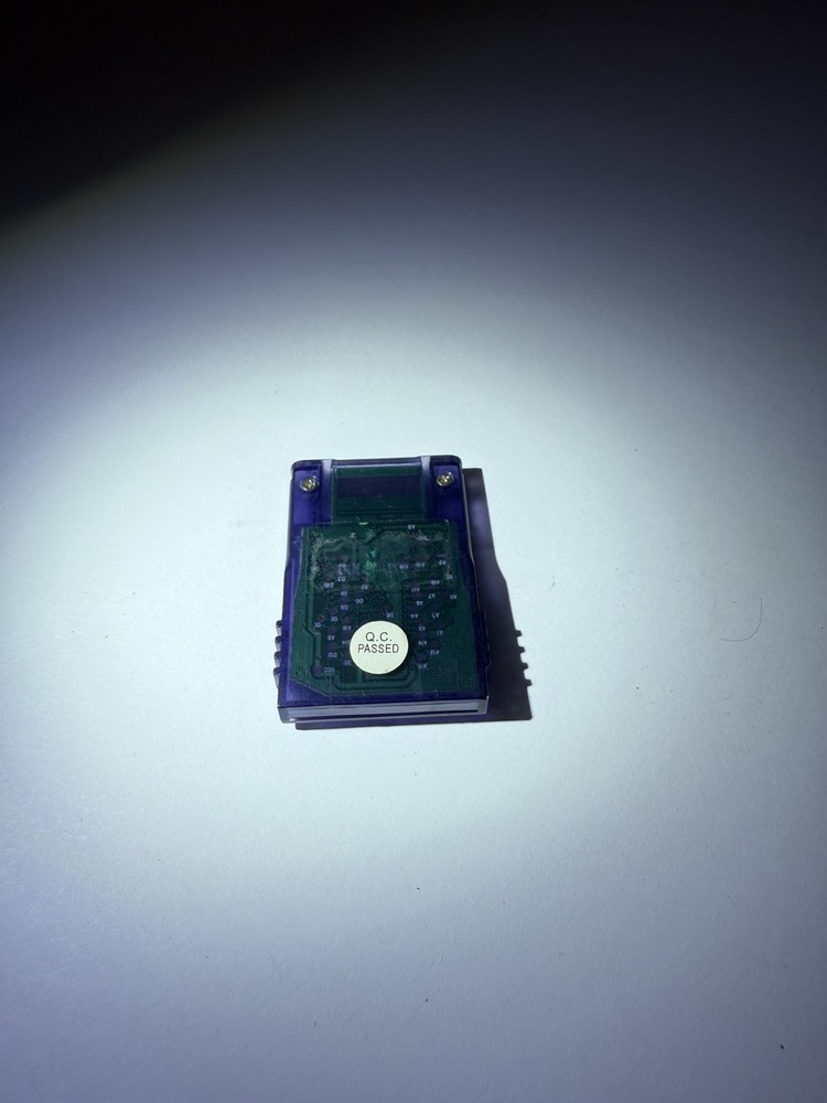 GC Memory Card for GameCube Hip Gear 16Mb Memory Cube 251 Blocks untested