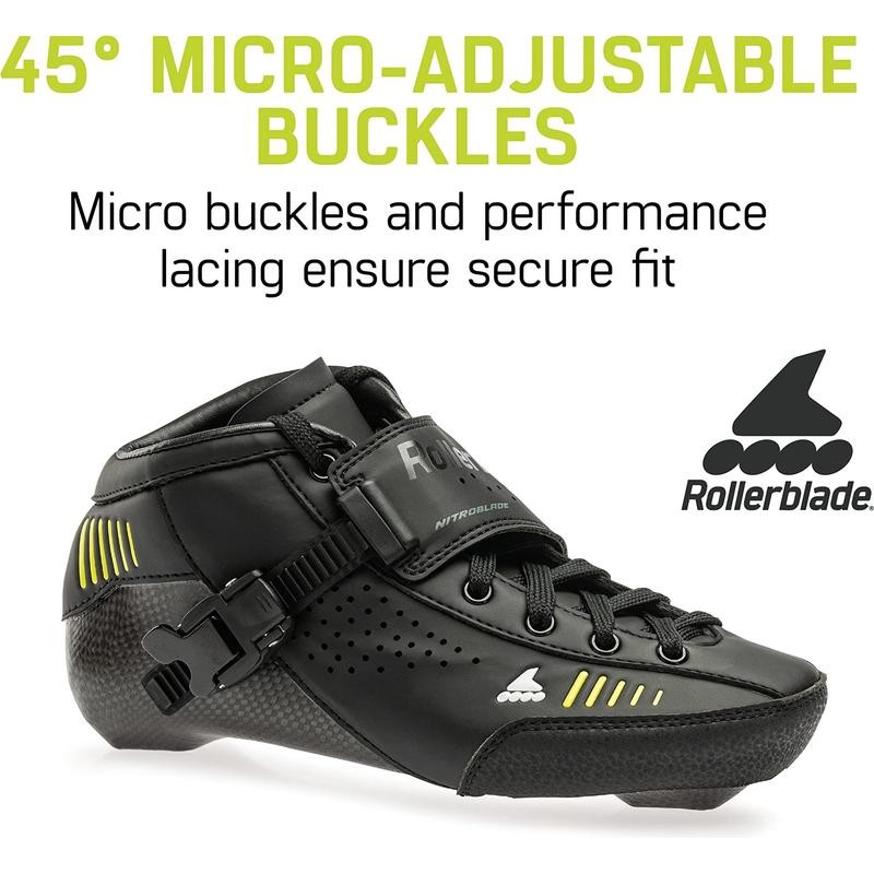 Rollerblade Nitroblade Boot Black 11 -Open Box