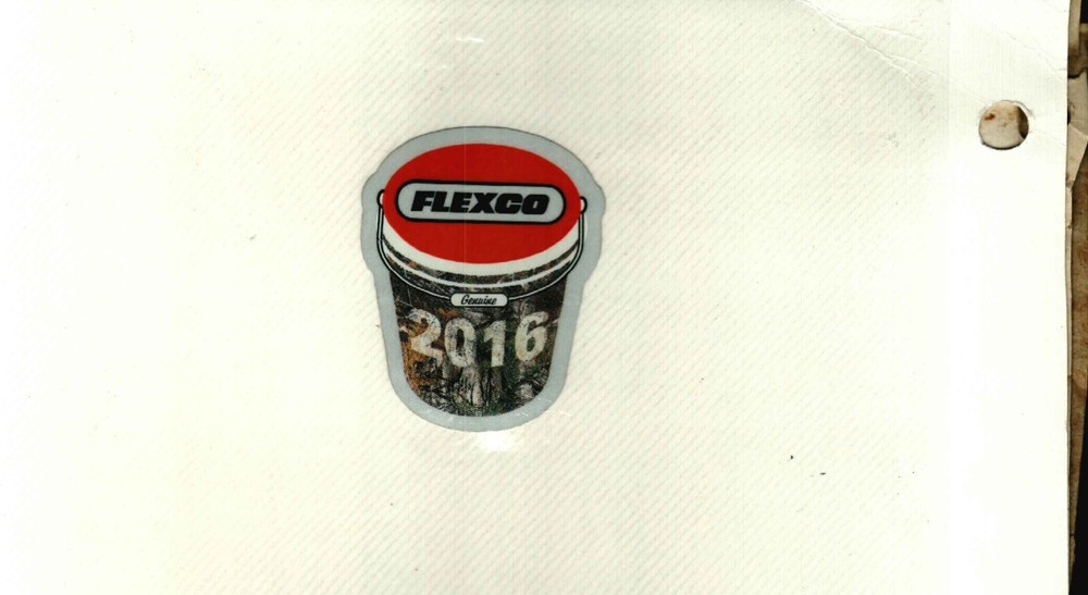 NICE 2016 FLEXCO COAL MINING STICKERS # 1769