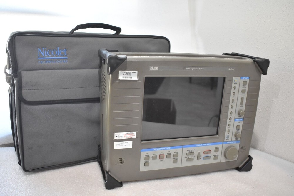 NICOLET DATA ACQUISITION SYSTEM VISION 8 CHANNEL ASSEMBLY, WITH SOFT SIDED CASE