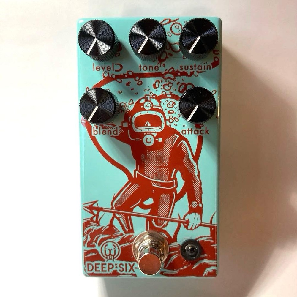 WALRUS AUDIO DEEP SIX Compressor V3 Mint Condition