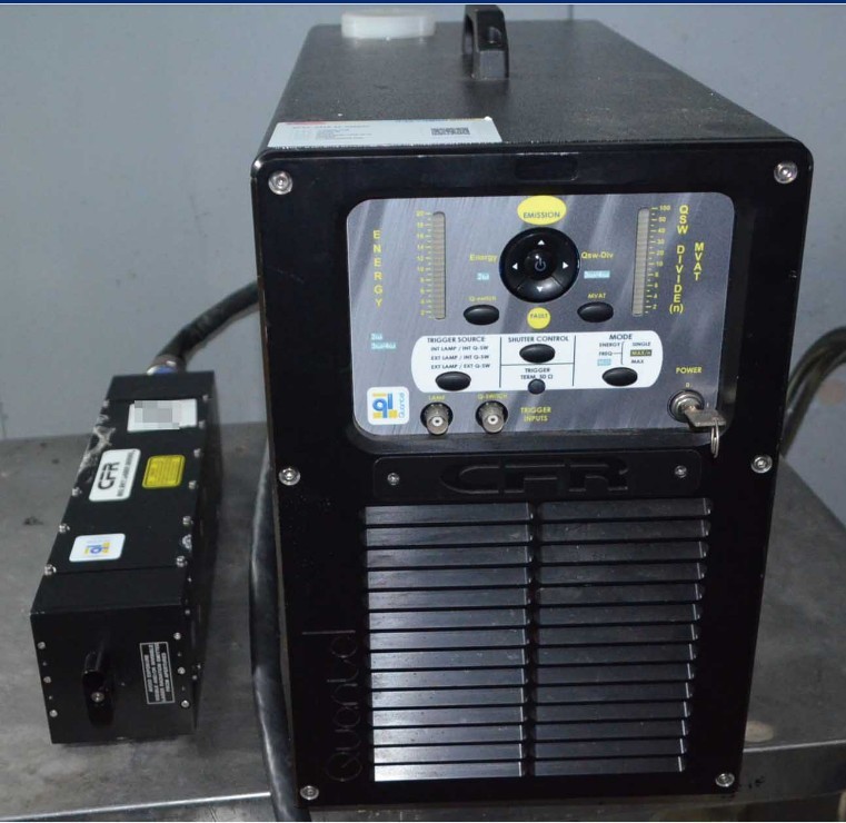 QUANTEL CFR Laser System [#A604]