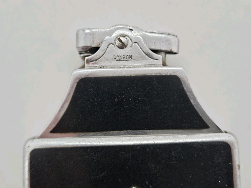 Vintage RONSON Mastercase Art Deco Combination Cigarette Case with Lighter