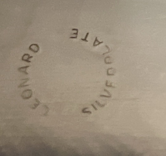 Vintage Rectangular Heavy Footed Leonard Silverplate Butlers Serving Tray 25”