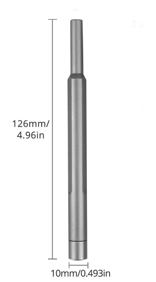 Hex 4mm Screwdriver Handle Ratchet Bayonet Bit For Micro Bits Fits System 4 Bits