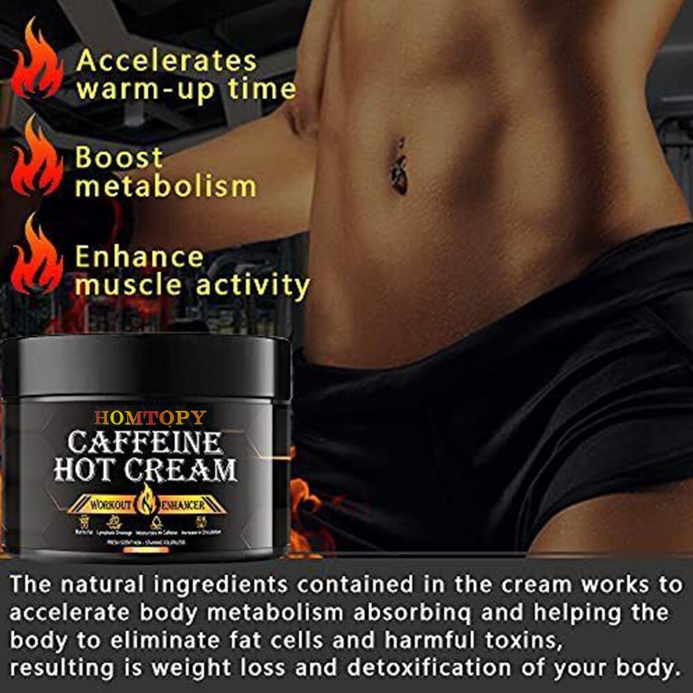 Anti Cellulite Hot Cream Fat Burn caffeine Body Slimming Gel Moisturizer 100ml