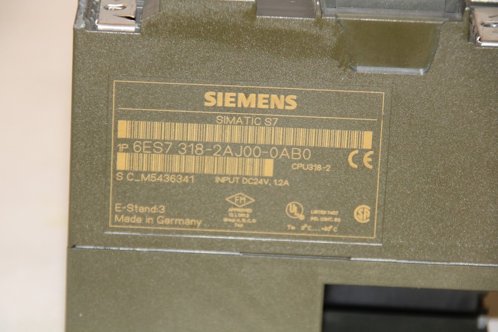 SIEMENS 6ES7318-2AJ00-0AB0 CPU