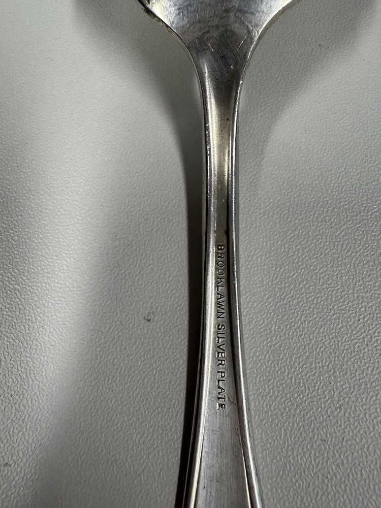 Antique Brooklawn Silver Plate Spoon