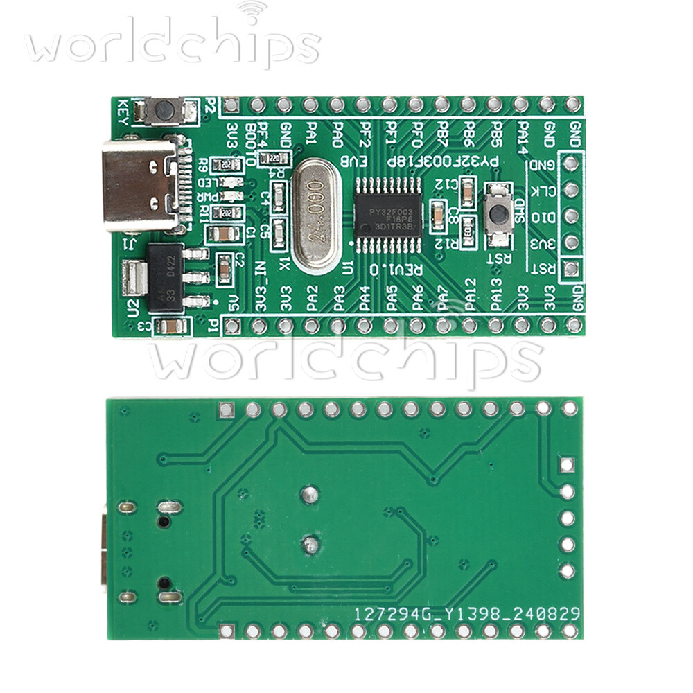 10x PY32F003F18P6TU Development Board PY32F003 Microcontroller Development Board