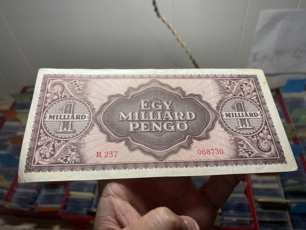 1946 Hungary One Milliard Banknote