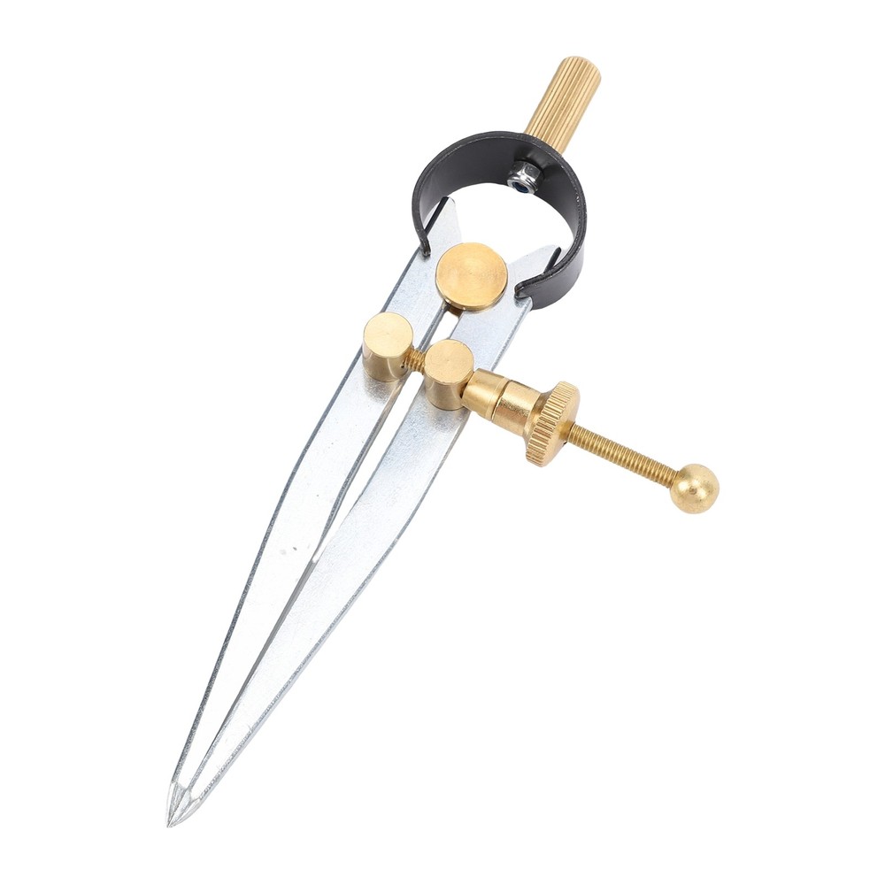 Adjustable Spring Wing Divider Caliper Hardened Steel Drawing Tool For Metalwork