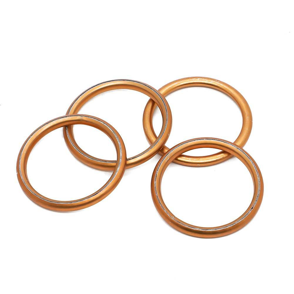 4 Pack Exhaust Gasket for Honda CB750A CB750C CB750F CB750K CB750SC CB750L