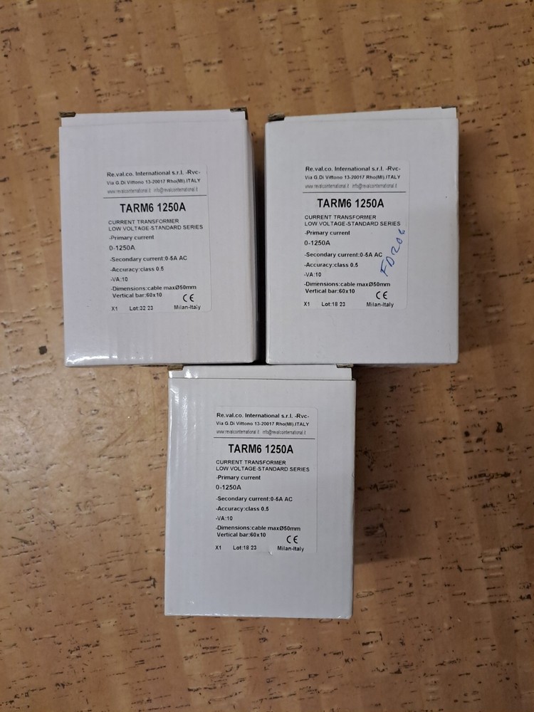 Current Transformer REVALCO TARM6 1250A