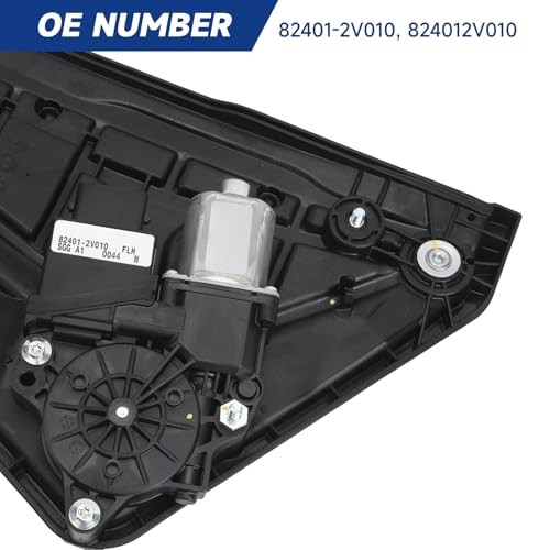 824012V010 Power Window Regulator Replacement for Veloster 2012-2017 - Front