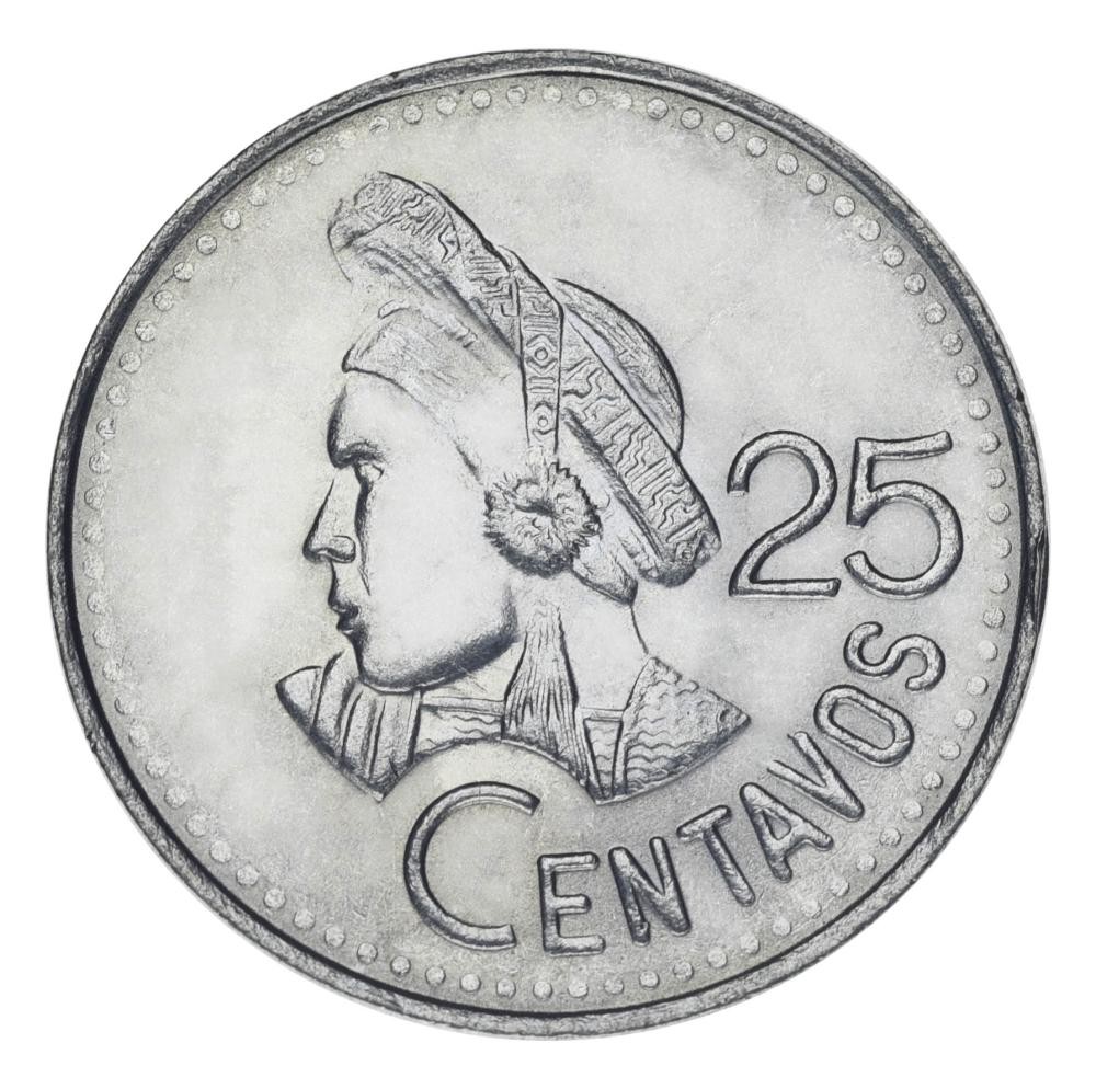 Гватемала 25 сентаво 1991 AU-UNC