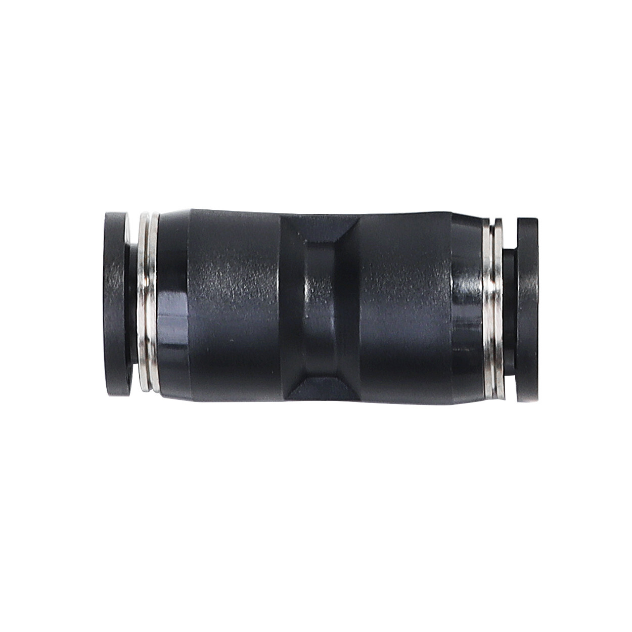 Straight Air Line Union Push To Connect Air Fittings Fits 1/4" Od Pneumatic 5Pcs