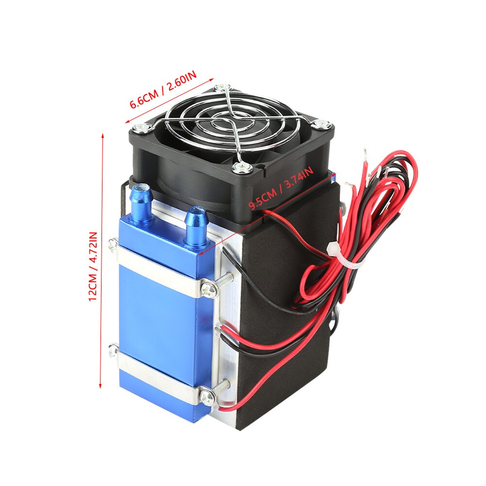 4 Chip DC 12V 280W 24A Semiconductor Refrigeration Machine Cooler Cooling Device