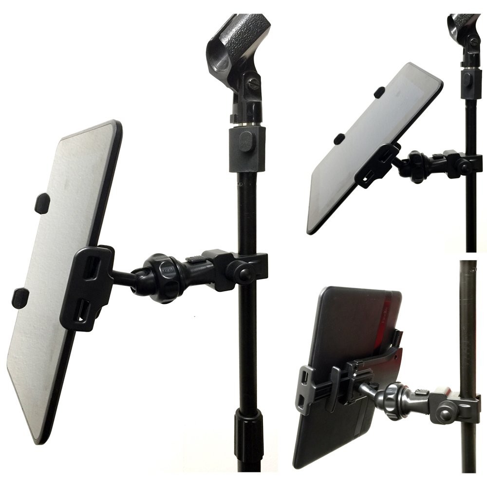 Accessory Basics EasyAdjust cymbal Microphone Mic Stand Tablet Mount for Most