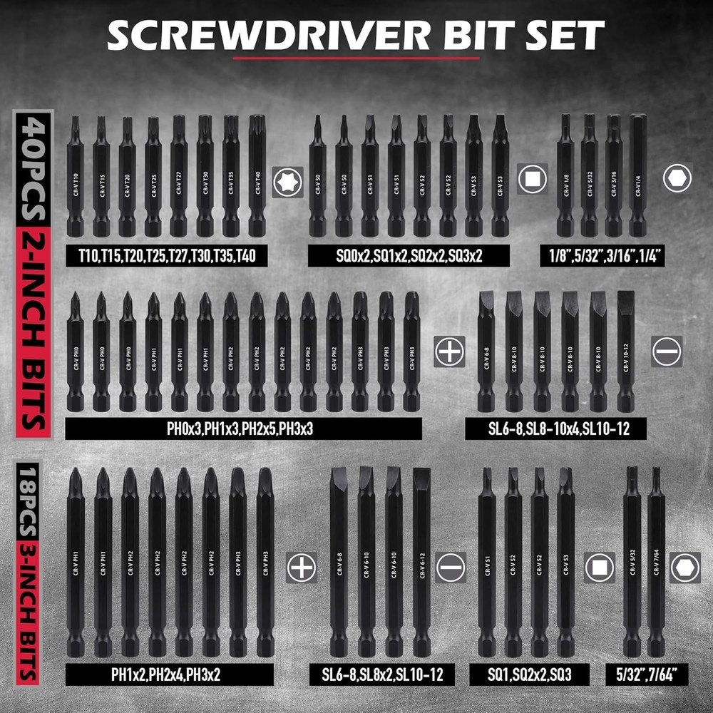 Gunsmith Screwdriver Set Gunsmithing Firearm Tools Kit 232 Bits Pro NEW