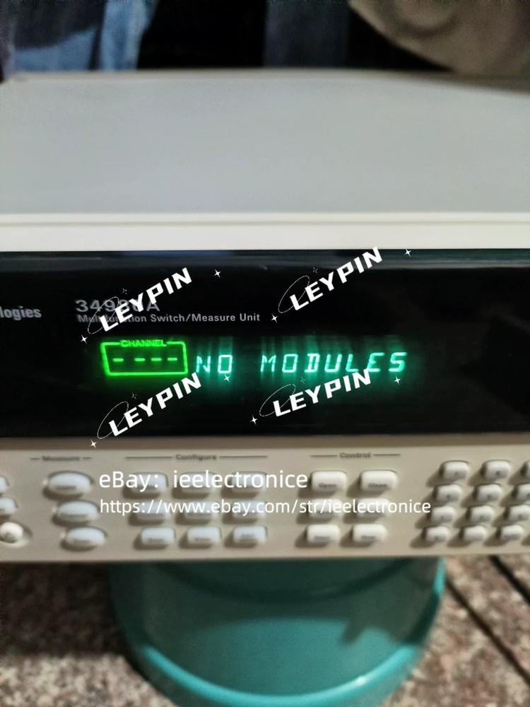 Keysight Agilent 34980A Multifunction Switch Measurement Unit.#iee