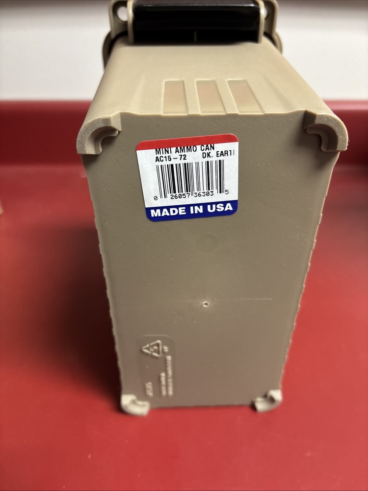 MTM Case-Gard AC15 Ammo Can Mini Tan