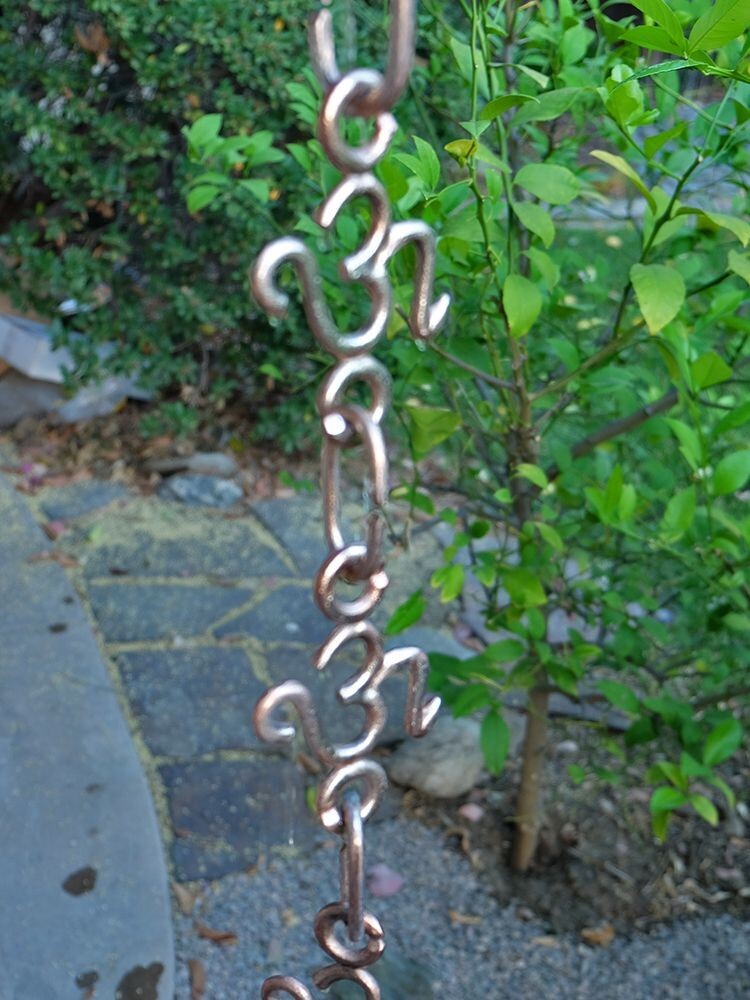 OM Cast Brass Rain Chain