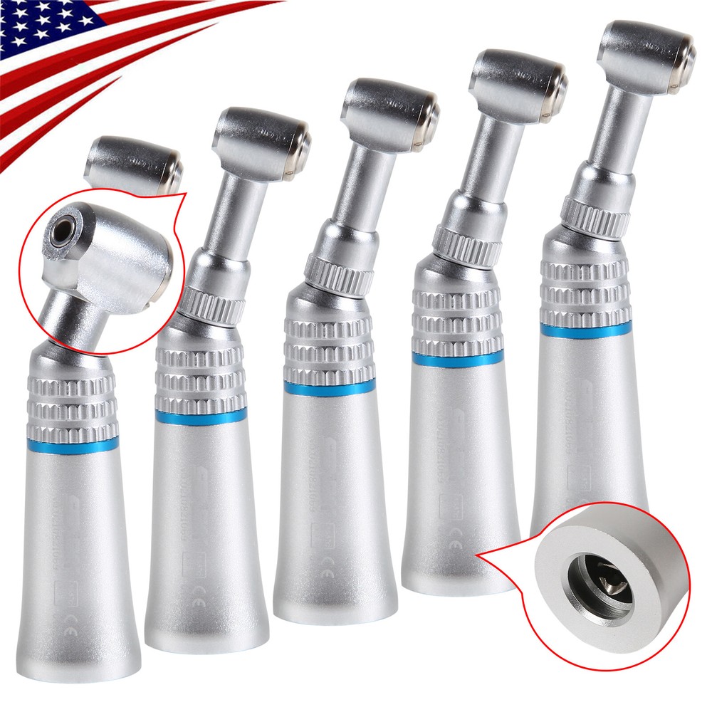 5X NSK Style Dental Slow Low Speed Push Button Contra Angle Handpiece E-type Dr