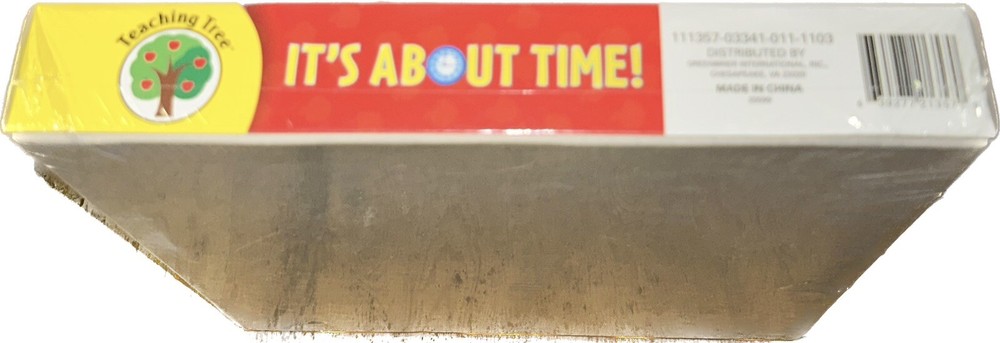 Teaching Tree Its About Time Math Board Game Sealed -