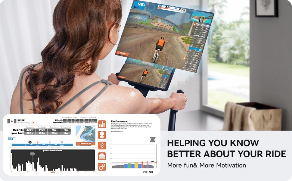 Indoor Pro Exercise Bike Stationary Bike Bicycle Cycling Home Cardio Gym Workout