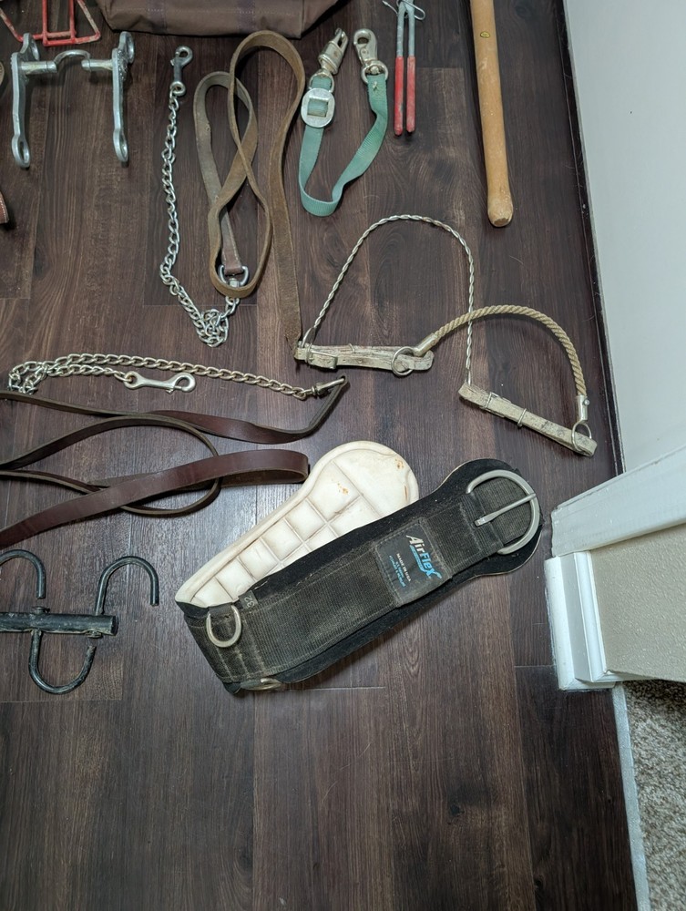 Large Tack Lot Over 30 Items!